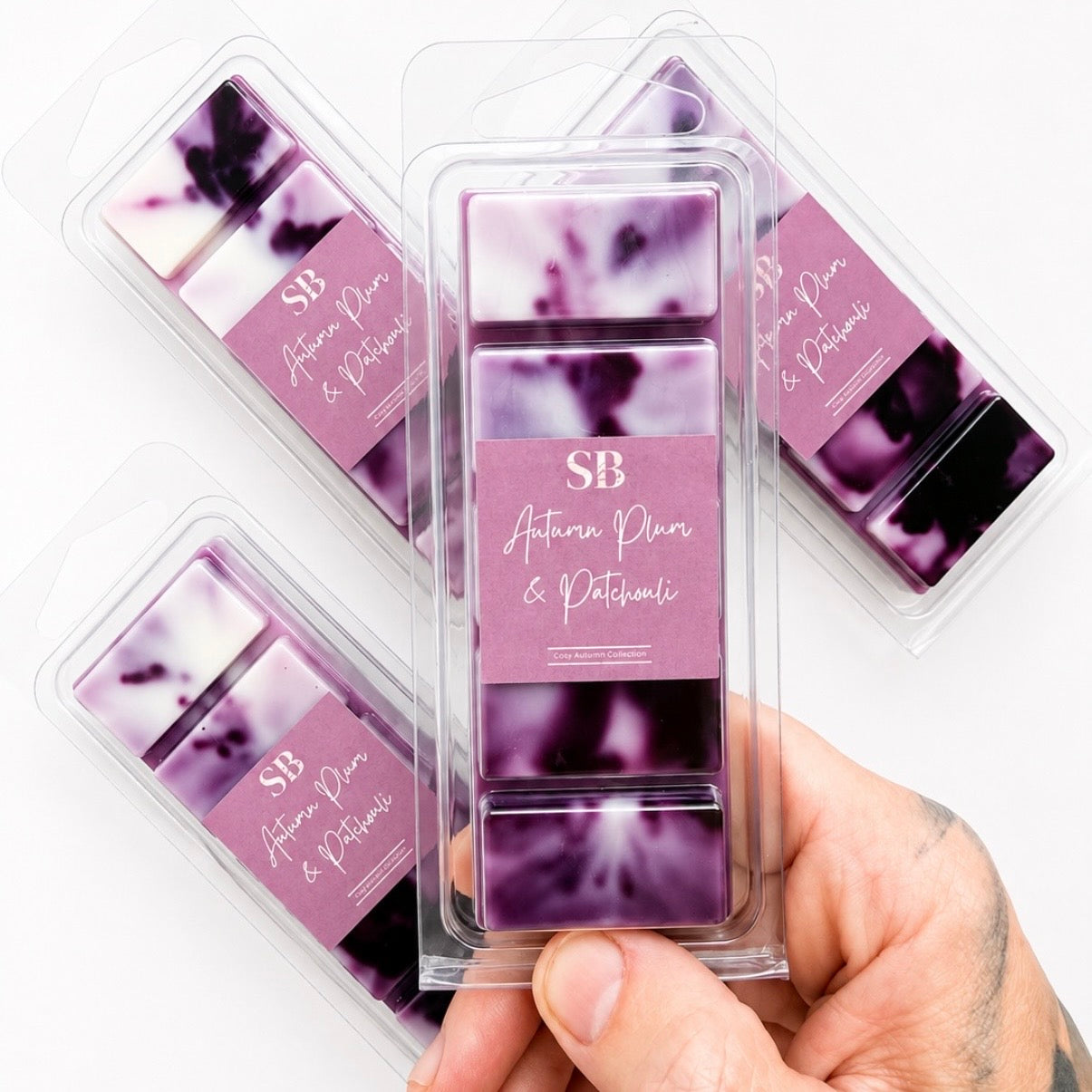 AUTUMN: Autumn Plum & Patchouli | Wax Melt Snap Bar