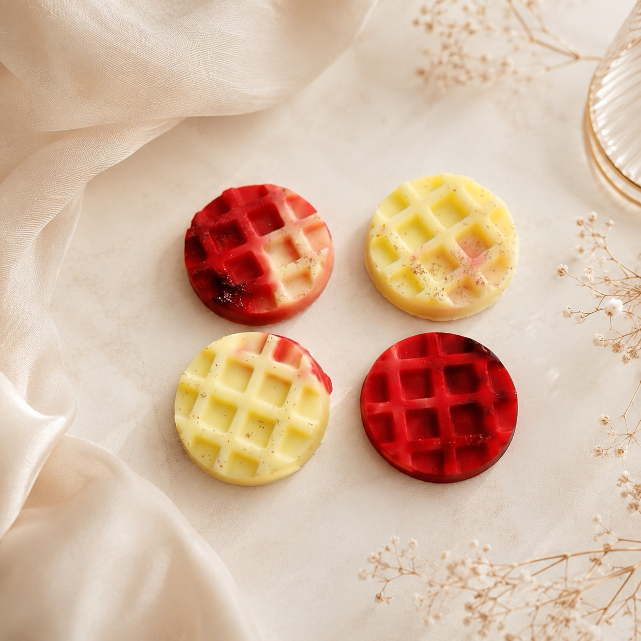 Waffle Shapes | Pack of 4