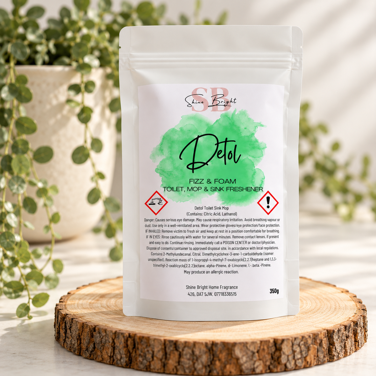 Fizz & Foam Sprinkle | Toilet, Mop & Sink Freshener | 350g
