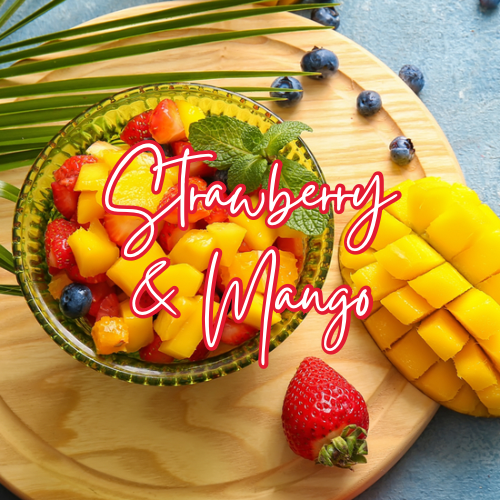 Strawberry & Mango Wax Melt Snap Bar