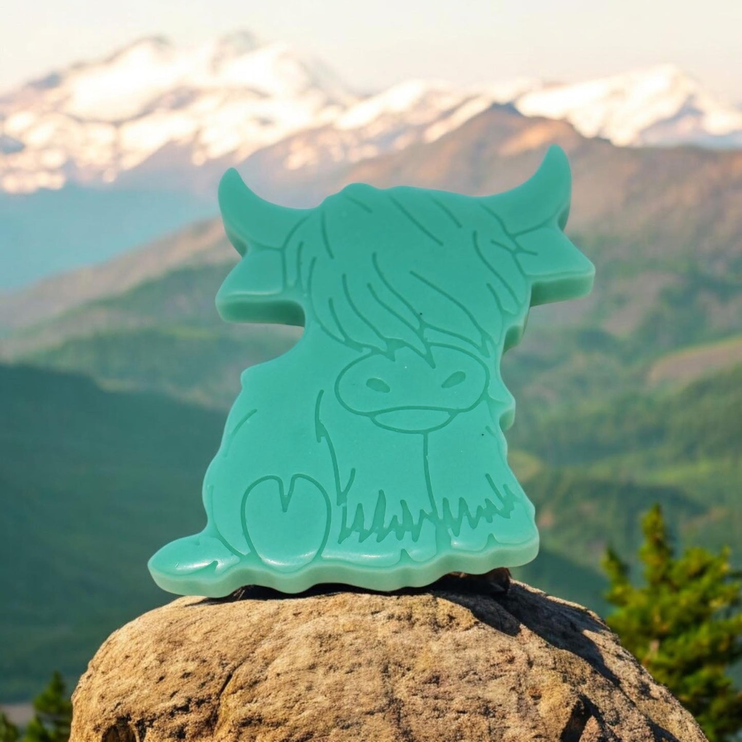 Summer: 'Highland Cow' Wax Melt Shape