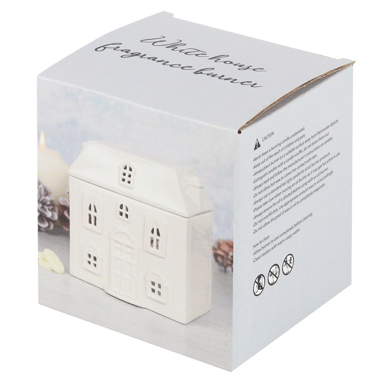 Ceramic House Wax Burner