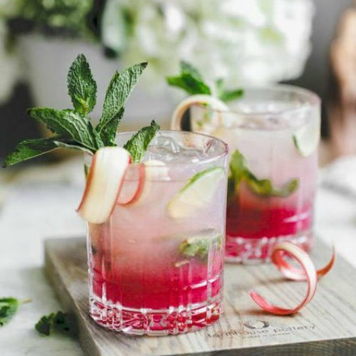 Fresh Mint & Rhubarb