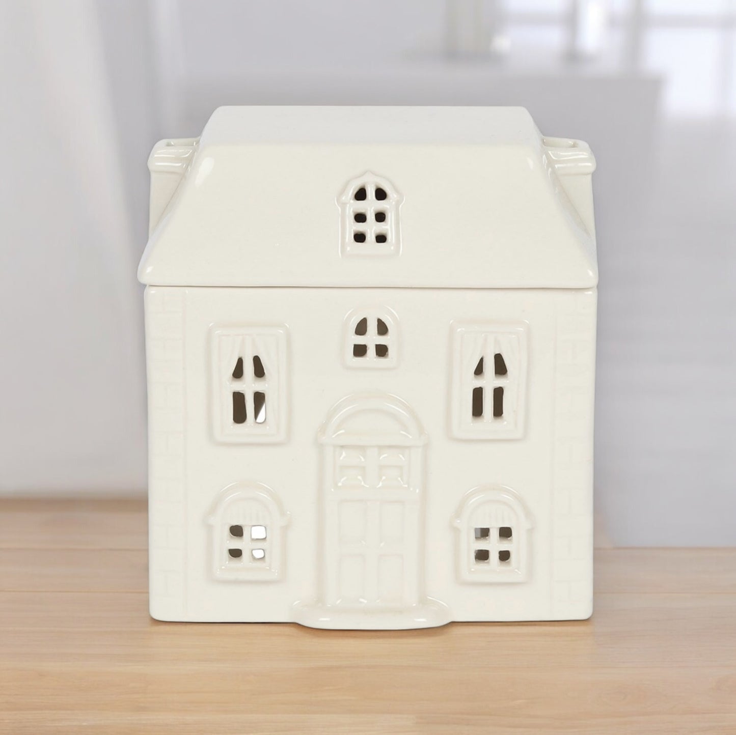 White Ceramic House Burner  image 1