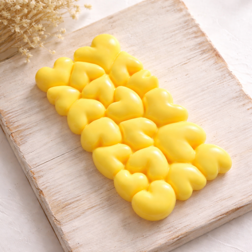 Heart Bubble Wax Melt Bar
