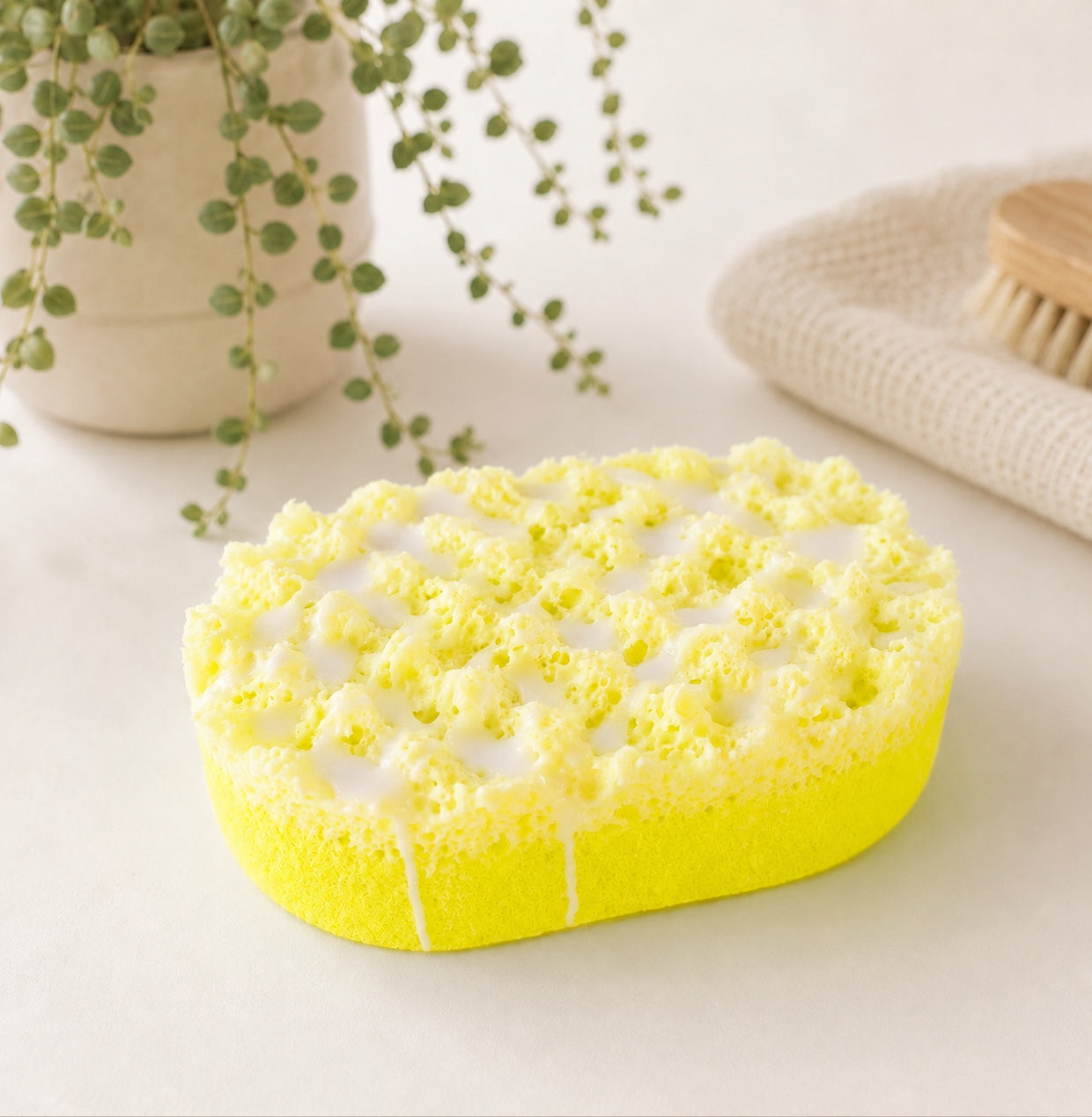 Foam Banana | Soap Infused Exfoliating Sponge
