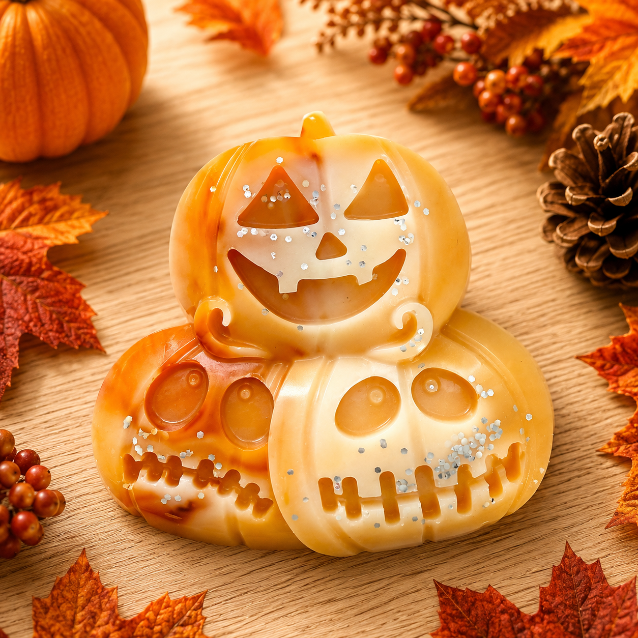 AUTUMN: Pumpkin Trio Wax Melt