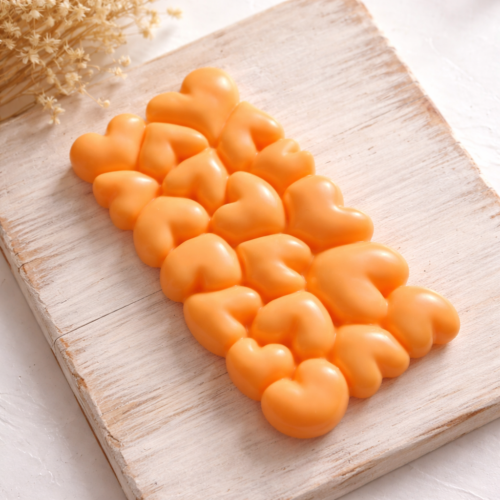 Heart Bubble Wax Melt Bar