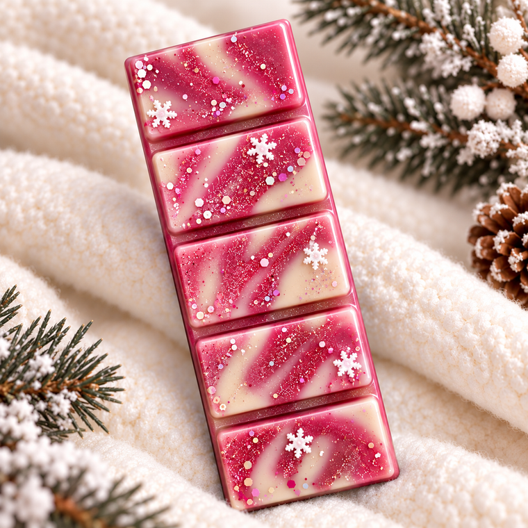 Frosted Rose Wonderland Wax Melt Snap Bar