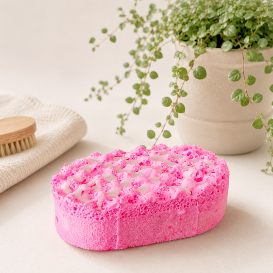 Soap Infused Exfoliating Sponge (With Clamshell)