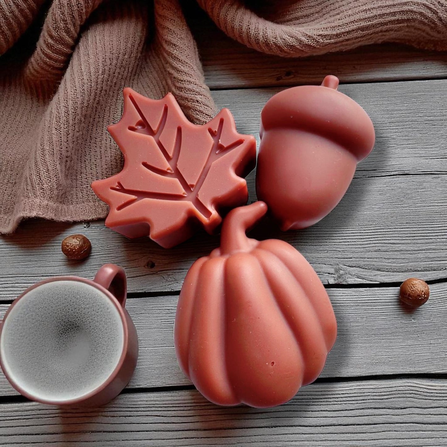 Autumn Wax Melt Shape Trio
