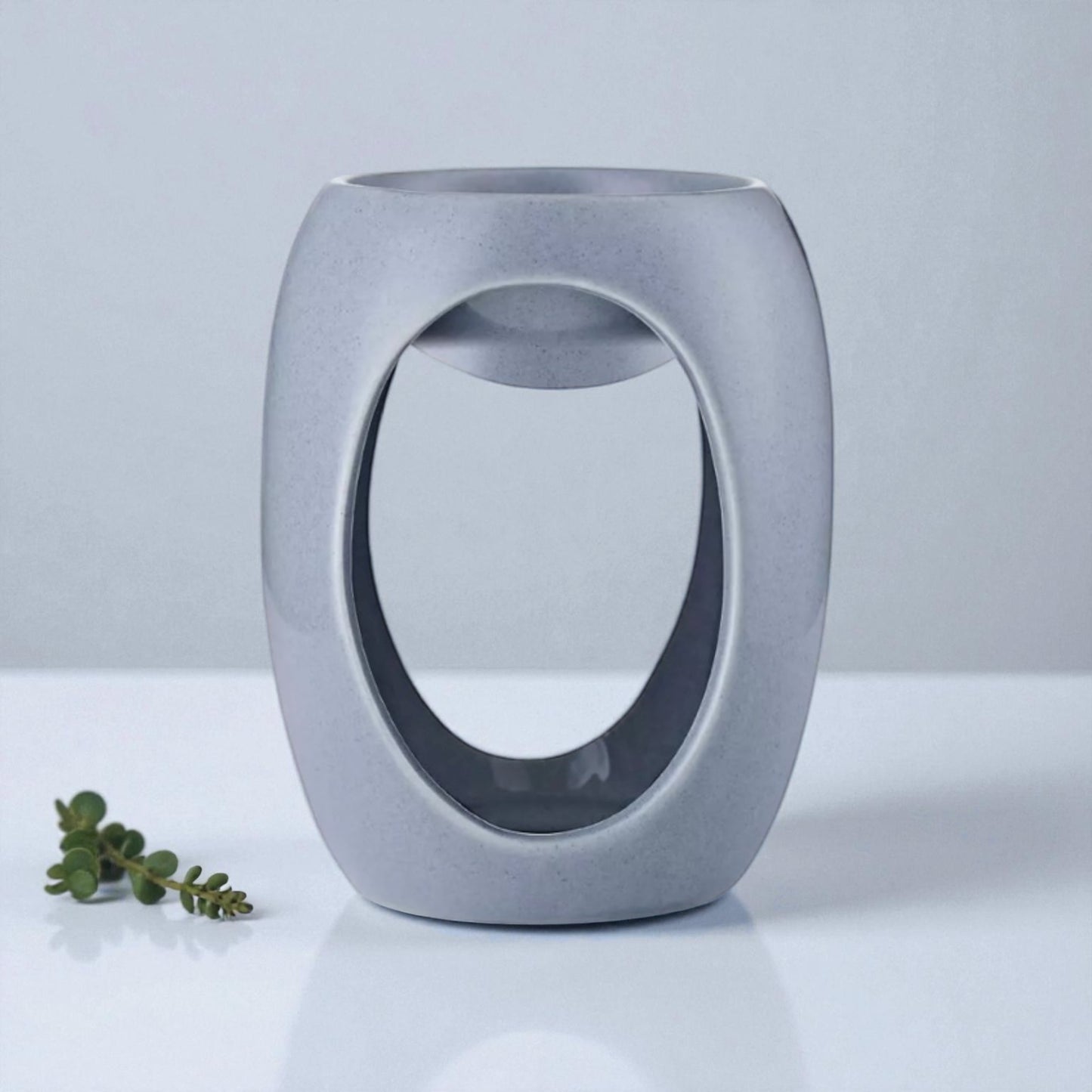 Small Wax Melt Burner - Grey