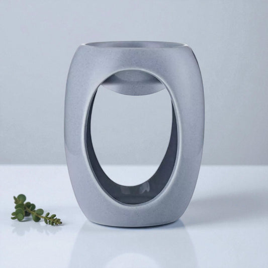 Small Wax Melt Burner - Grey