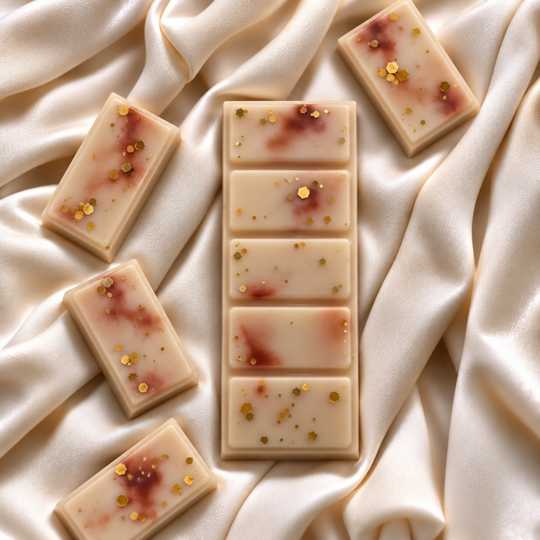 White Musk & Golden Maple Wax Melt Snap Bar