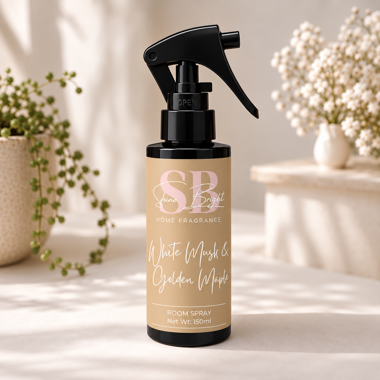 White Musk & Golden Maple | Room & Linen Spray (150ml)
