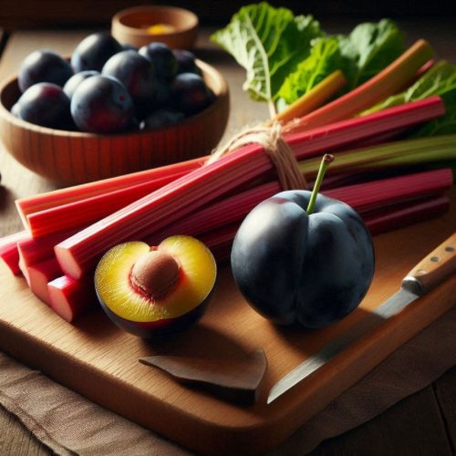 Black Plum & Rhubarb Wax Melt Snap Bar