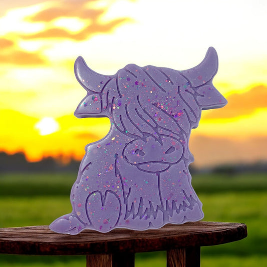 Summer: 'Highland Cow' Wax Melt Shape