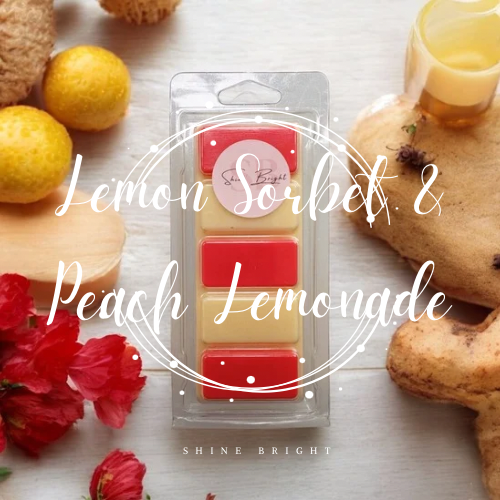 Lemon Sorbet & Peach Lemonade image 0