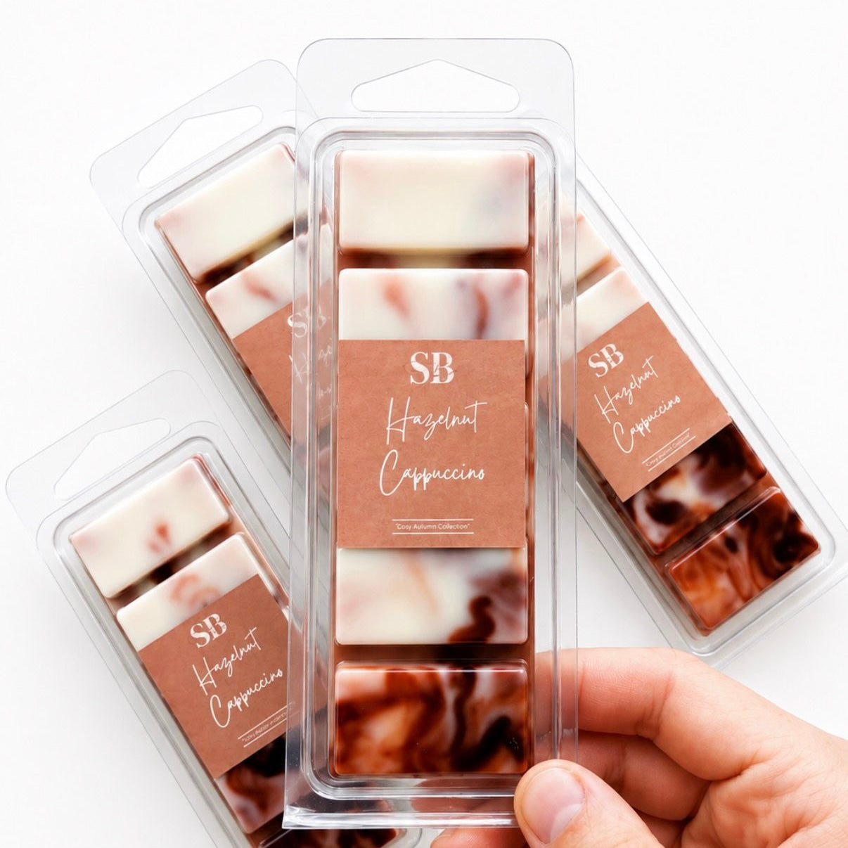 AUTUMN: Hazelnut Cappuccino | Wax Melt Snap Bar